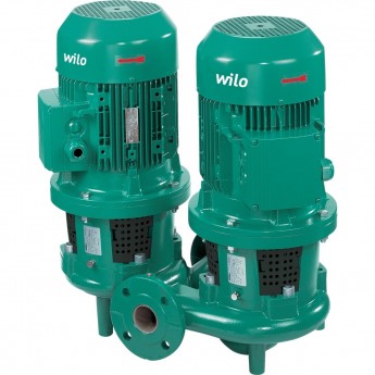 Циркуляционный насос с сухим ротором в исполнении INLINE с фланцевым соединением WILO CRONOTWIN-DL 65/110-3/2