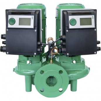 Циркуляционный насос с сухим ротором в исполнении INLINE с фланцевым соединением WILO VEROTWIN-DP-E 40/115-0,55/2